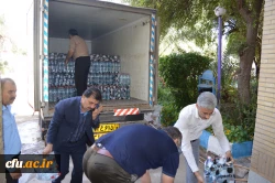 تشکیل ستاد کمک رسانی به سیل زدگان (دانشگاه فرهنگیان در استان خوزستان)