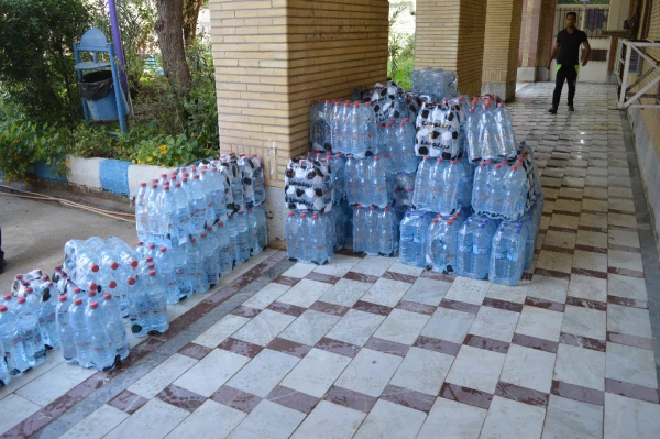 تشکیل ستاد کمک رسانی به سیل زدگان (دانشگاه فرهنگیان در استان خوزستان)