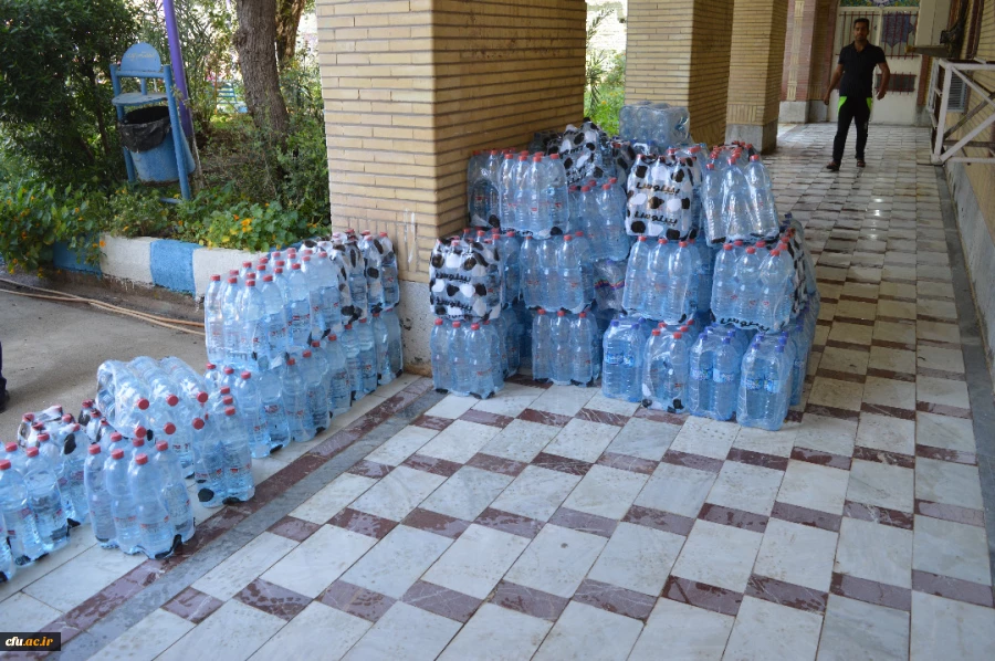 تشکیل ستاد کمک رسانی به سیل زدگان (دانشگاه فرهنگیان در استان خوزستان)