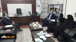 دیدار مدیران دانشگاه فرهنگیان خراسان جنوبی با ریاست سازمان مدیریت و برنامه ریزی استان
رئیس سازمان مدیریت و برنامه ریزی استان:دانشگاه فرهنگیان خراسان جنوبی در ردیف اعتبارات استانی قرار میدهیم 2