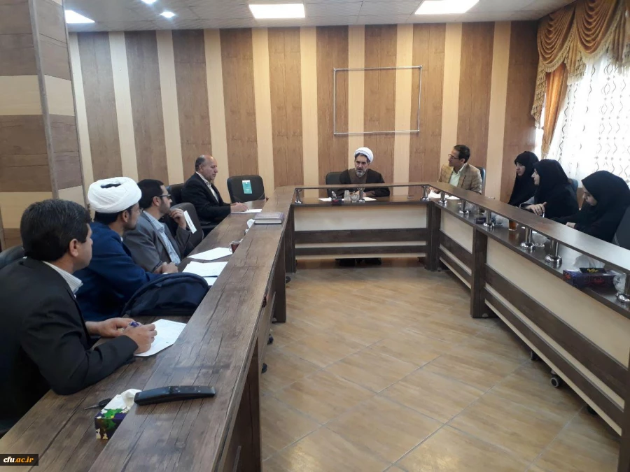 بیست و دومین جلسه شورای نظارت و ارزیابی دانشگاه فرهنگیان کرمان