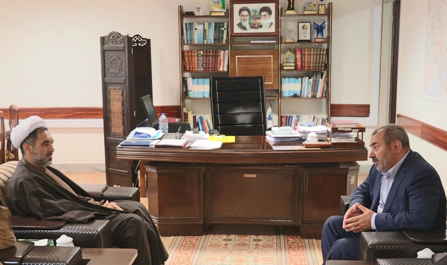 دیدار مدیریت امور پردیس های دانشگاه فرهنگیان کرمان با رئیس دانشگاه آزاد اسلامی استان