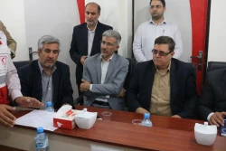 تشریف فرمایی مقام عالی دانشگاه فرهنگیان ، جناب آقای دکتر حسین خنیفر  برای بازدید میدانی از استان خوزستان و مناطق سیل زده