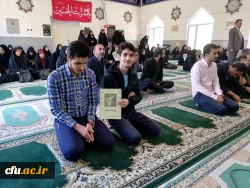 تجمع اعتراض آمیز دانشگاه فرهنگیان استان مرکزی در پاسخ به اقدام وقیحانه دولت آمریکا در قرار دادن سپاه پاسداران در لیست گروه های تروریستی 5