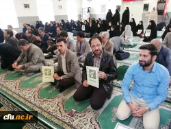 تجمع اعتراض آمیز دانشگاه فرهنگیان استان مرکزی در پاسخ به اقدام وقیحانه دولت آمریکا در قرار دادن سپاه پاسداران در لیست گروه های تروریستی 6