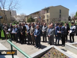 تجمع اساتید، کارکنان و دانشجویان دانشگاه فرهنگیان همدان در محکومیت اقدام اخیر آمریکا در تروریست خواندن سپاه پاسداران انقلاب اسلامی