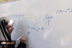 تجمع اعتراض آمیز مجموعه دانشگاه فرهنگیان استان سمنان  به اقدام خصمانه و وقیحانه آمریکا  6