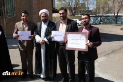 برگزاری تجمع اعتراضی درمحکومیت توهین رژیم آمریکا به سپاه پاسداران دردانشگاه فرهنگیان استان قزوین 4