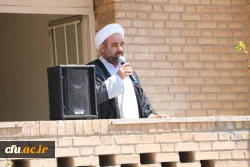 برگزاری تجمع اعتراضی درمحکومیت توهین رژیم آمریکا به سپاه پاسداران دردانشگاه فرهنگیان استان قزوین 7