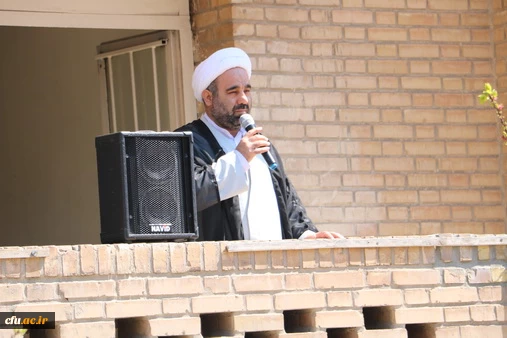 برگزاری تجمع اعتراضی درمحکومیت توهین رژیم آمریکا به سپاه پاسداران دردانشگاه فرهنگیان استان قزوین 7