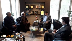 دیدارد مدیریت پردیس های دانشگاه فرهنگیان کرمان با رئیس سازمان مدیریت و برنامه ریزی استان