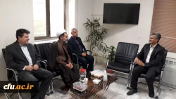 دیدار مدیریت امور پردیس های دانشگاه فرهنگیان کرمان با رئیس سازمان مدیریت و برنامه ریزی استان
