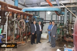 گزارش تصویری از بازدید آقای فراهانی معاون مدیرکل اعتبارات، تعهدات و درآمدها و آقای مجیدی رئیس اداره حقوقی، قراردادها و املاک سازمان مرکزی از دانشگاه فرهنگیان یزد
 4