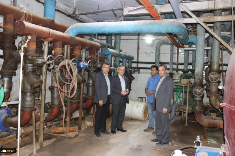 گزارش تصویری از بازدید آقای فراهانی معاون مدیرکل اعتبارات، تعهدات و درآمدها و آقای مجیدی رئیس اداره حقوقی، قراردادها و املاک سازمان مرکزی از دانشگاه فرهنگیان یزد
 4