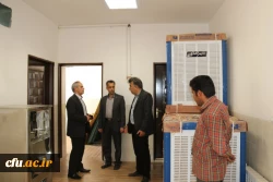 گزارش تصویری از بازدید آقای فراهانی معاون مدیرکل اعتبارات، تعهدات و درآمدها و آقای مجیدی رئیس اداره حقوقی، قراردادها و املاک سازمان مرکزی از دانشگاه فرهنگیان یزد
 7