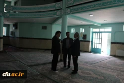 گزارش تصویری از بازدید آقای فراهانی معاون مدیرکل اعتبارات، تعهدات و درآمدها و آقای مجیدی رئیس اداره حقوقی، قراردادها و املاک سازمان مرکزی از دانشگاه فرهنگیان یزد
 10