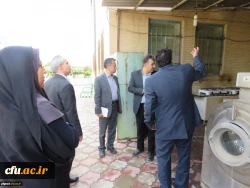 گزارش تصویری از بازدید آقای فراهانی معاون مدیرکل اعتبارات، تعهدات و درآمدها و آقای مجیدی رئیس اداره حقوقی، قراردادها و املاک سازمان مرکزی از دانشگاه فرهنگیان یزد
 12