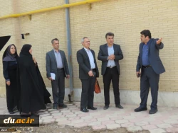 گزارش تصویری از بازدید آقای فراهانی معاون مدیرکل اعتبارات، تعهدات و درآمدها و آقای مجیدی رئیس اداره حقوقی، قراردادها و املاک سازمان مرکزی از دانشگاه فرهنگیان یزد
 15