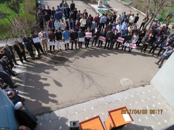 محکومیت اقدام نابخردانه دولت ترامپ علیه سپاه پاسداران انقلاب اسلامی توسط دانشجومعلمان، اساتید و کارکنان دانشگاه فرهنگیان استان اردبیل

«اگر سپاه نبود، کشور هم نبود» 4