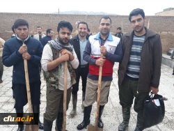 گزارش تصویری از اردوی جهادی دانشجومعلمان استان تهران در کمک به مناطق سیل زده 5