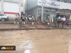 گزارش تصویری از اردوی جهادی دانشجومعلمان استان تهران در کمک به مناطق سیل زده 7