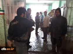 گزارش تصویری از اردوی جهادی دانشجومعلمان استان تهران در کمک به مناطق سیل زده 9