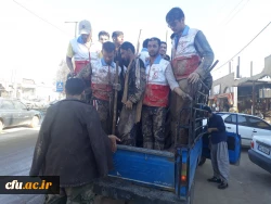 گزارش تصویری از اردوی جهادی دانشجومعلمان استان تهران در کمک به مناطق سیل زده 11
