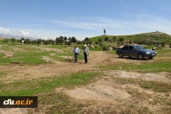 بازدید دکتر طاهری نیا از روستای سیل زده چم مهر پلدختر