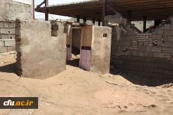 بازدید دکتر طاهری نیا از روستای سیل زده چم مهر پلدختر