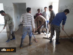 حضوردانشجومعلمان پردیس آیت الله خامنه ای گرگان در قالب اردوی جهادی در مناطق سیل زده 3