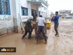 حضوردانشجومعلمان پردیس آیت الله خامنه ای گرگان در قالب اردوی جهادی در مناطق سیل زده 4