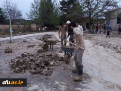 حضوردانشجومعلمان پردیس آیت الله خامنه ای گرگان در قالب اردوی جهادی در مناطق سیل زده 5