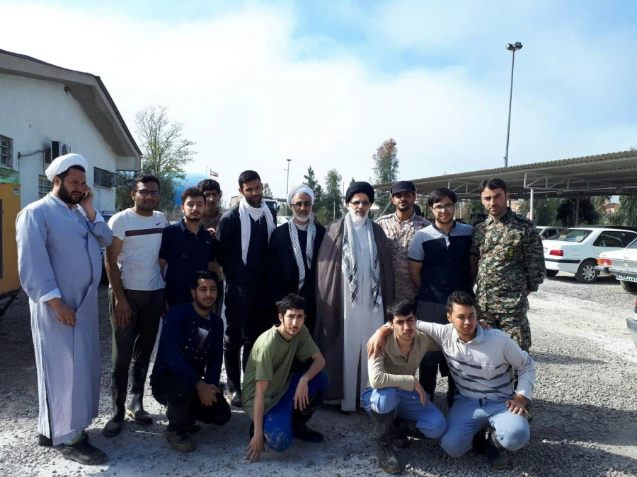 حضوردانشجومعلمان پردیس آیت الله خامنه ای گرگان در قالب اردوی جهادی در مناطق سیل زده 8