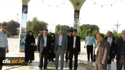 بازدید آقای دکتر کچوییان ، معاونت نظارت ، ارزیابی وتضمین کیفیت ، از ستاد امداد رسانی به سیل زدگان واحد های تابعه مدیریت امور پردیس های استان خوزستان