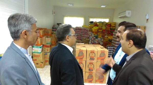 بازدید آقای دکتر کچوییان ، معاونت نظارت ، ارزیابی وتضمین کیفیت ، از ستاد امداد رسانی به سیل زدگان واحد های تابعه مدیریت امور پردیس های استان خوزستان