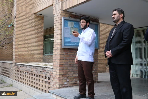 تجمع اعتراضی دانشجویان پردیس شهیدرجایی قزوین درمحکومیت توهین رژیم آمریکا به سپاه پاسداران 9