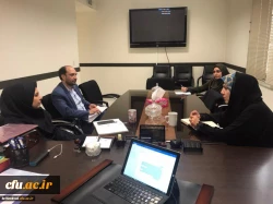 جلسه هماهنگی با دانشگاه علامه