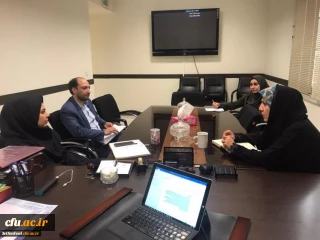 جلسه هماهنگی با نماینده دانشگاه علامه طباطبایی برای برگزاری مشترک سومین جشنواره یادگیری الکترونیکی دانشگاه فرهنگیان
