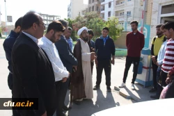 بدرقه و اعزام جمعی از دانشجومعلمان جهادگر داوطلب پردیس علامه طباطبایی دانشگاه فرهنگیان استان بوشهر به مناطق سیل زده خوزستان برای امدادرسانی به هموطنان سیل زده 6