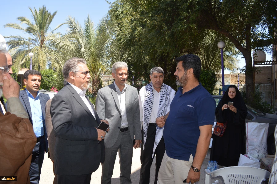 تشکیل جلسه آقای دکتر کچو ییان (معاون نظارت ، ارزیابی وتضمین کیفیت )با اعضای ستاد وامداد رسانی دانشگاه فرهنگیان استان خوزستان وبازدید از ستاد مرکزی وامداد رسانی در مدیریت امور پردیس های استان خوزستان