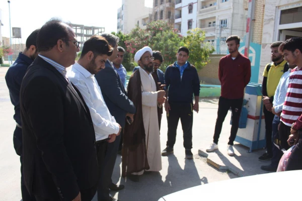 بدرقه و اعزام جمعی از دانشجومعلمان جهادگر داوطلب پردیس علامه طباطبایی دانشگاه فرهنگیان استان بوشهر به مناطق سیل زده خوزستان برای امدادرسانی به هموطنان سیل زده  5