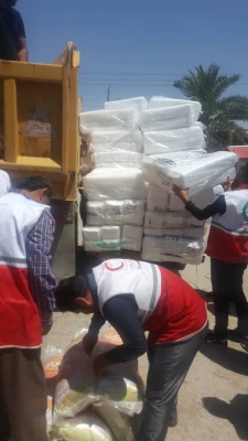 بدرقه و اعزام جمعی از دانشجومعلمان جهادگر داوطلب پردیس علامه طباطبایی دانشگاه فرهنگیان استان بوشهر به مناطق سیل زده خوزستان برای امدادرسانی به هموطنان سیل زده  11