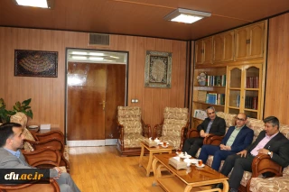دیدار سرپرست دانشگاه فرهنگیان استان اصفهان و مدیرکل آموزش و پرورش استان