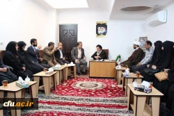 دیدار کارکنان،اساتید و جمعی از دانشجویان پردیس های استان سمنان با نماینده ولی فقیه 2