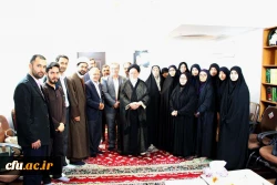 دیدار کارکنان،اساتید و جمعی از دانشجویان پردیس های استان سمنان با نماینده ولی فقیه 3