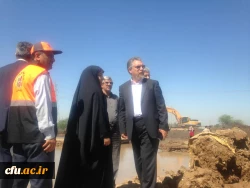 تشکیل جلسه آقای دکتر کچوییان (معاون نظارت ،ارزیابی وتضمین کیفیت ) با اعضای ستاد کمک رسانی و امداد رسانی دانشگاه فرهنگیان استان و بازدید میدانی از سیل زدگان استان خوزستان