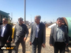 تشکیل جلسه آقای دکتر کچوییان (معاون نظارت ،ارزیابی وتضمین کیفیت ) با اعضای ستاد کمک رسانی و امداد رسانی دانشگاه فرهنگیان استان و بازدید میدانی از سیل زدگان استان خوزستان