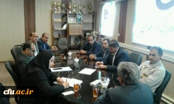 جلسه تفاهم نامه فی ما بین دانشگاه فرهنگیان استان سیستان وبلوچستان  با آموزشکده فنی شهید باهنر جهت بهره برداری از خوابگاه