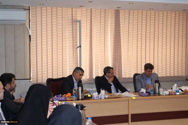 برگزاری نوزدهمین جلسه شورای پژوهش و فناوری دانشگاه فرهنگیان در پردیس شهید چمران 3