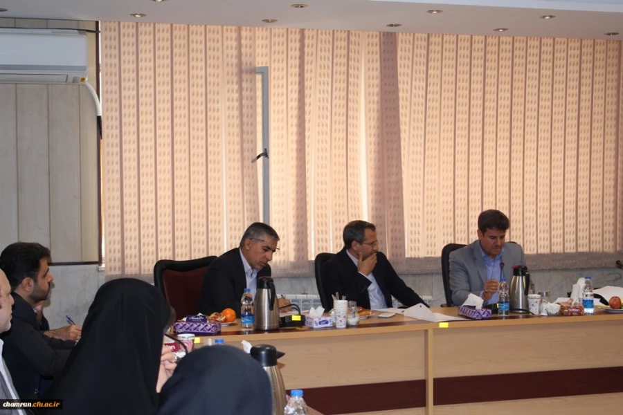 برگزاری نوزدهمین جلسه شورای پژوهش و فناوری دانشگاه فرهنگیان در پردیس شهید چمران 3